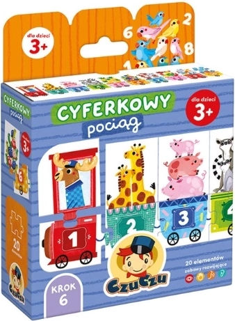 CzuCzu Petit train des chiffres – puzzle pour compter jusqu’à 10