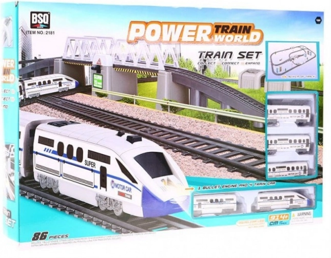 Jouet pour enfants Rails 914 cm avec train et accessoires