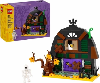 LEGO Grange d’Halloween – set de construction Halloween avec détails effrayants
