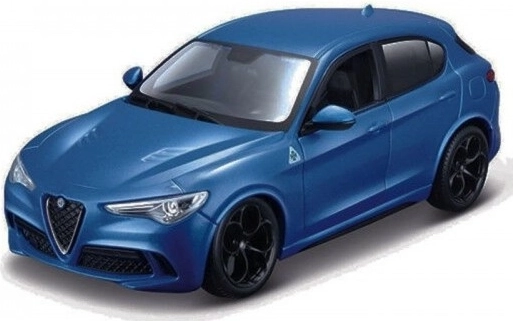 Modèle métallique Alfa Romeo Stelvio Bleu 1/24