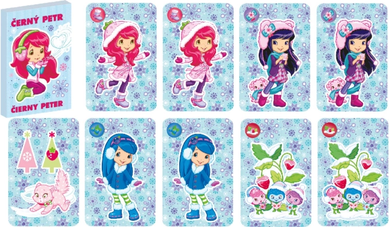AKIM jeu de cartes Le Vieux Garçon Fraisinette hiver