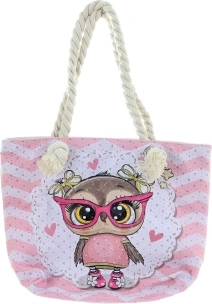 Sac bandoulière avec petite chouette