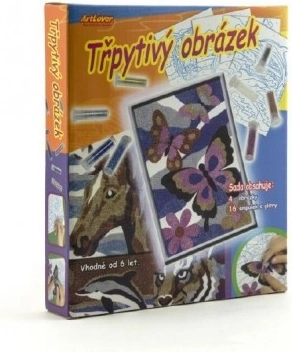 Artlover images scintillantes ensemble de 4 pièces