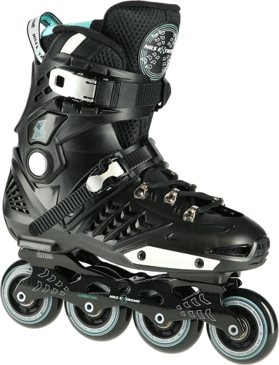 Patins à roulettes de slalom NILS Extreme NA20001 noirs – 35