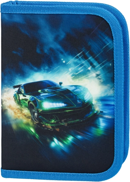 BAAGL Trousse scolaire à un étage Voiture de course