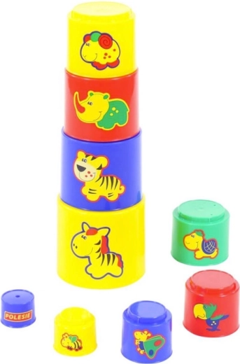 Couleurs vives et adorables animaux