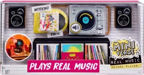 MGA Miniverse disque musical miniature réaliste - 1 pièce