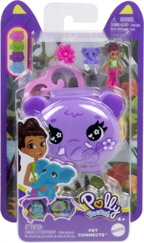 Set de figurines Polly Pocket Éléphant