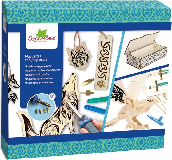 Lovely box – pyrogravure : ornements celtiques