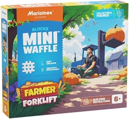 50 pièces Mini Waffle souples et notice pas à pas