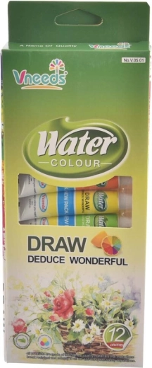 Peintures à la tempera – set de 12 × 12 ml