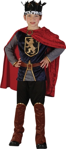 Déguisement de roi pour enfant 130–140 cm