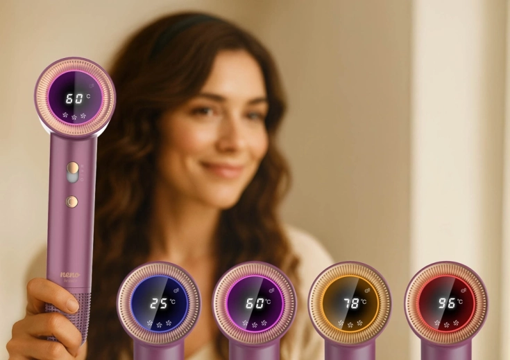 Ionisation pour des cheveux lisses et brillants