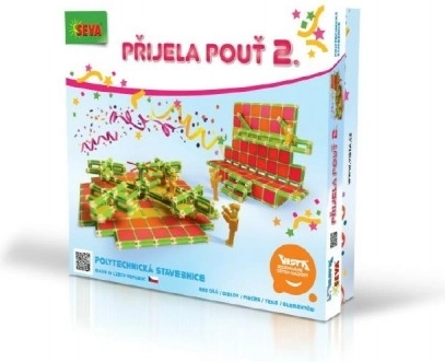 Jeu de construction SEVA La foire est arrivée 2 – set en plastique de 693 pièces