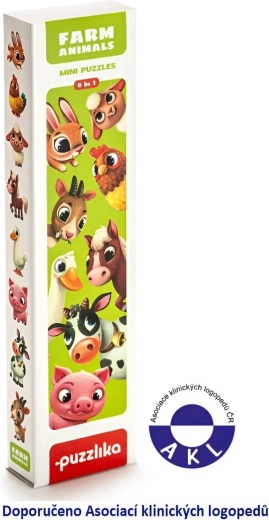 Puzzlika animaux domestiques – puzzle éducatif