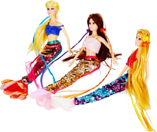 Longs cheveux et 2 tresses supplémentaires