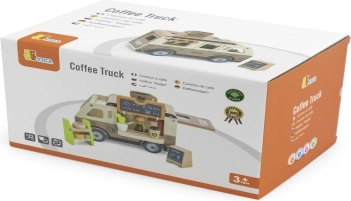 Food truck café en bois VIGA