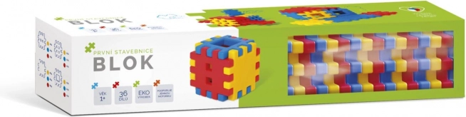 Première construction Blok pour les tout-petits – 36 pièces