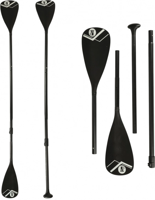 Pagaie SUP kayak pliable en aluminium 2 en 1 réglable 175 - 220 cm