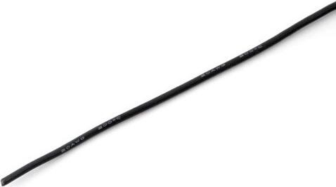 Conducteur en silicone MSP 1,0 mm² (17 AWG) noir 1 m