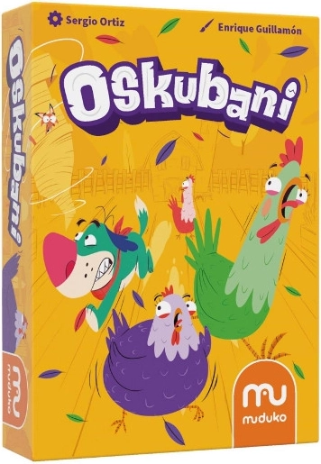 Oskubaná – jeu de société familial sur la collecte de poules