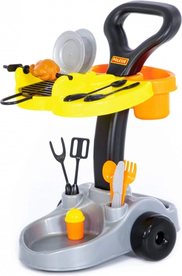 Set de barbecue pour enfants avec chariot