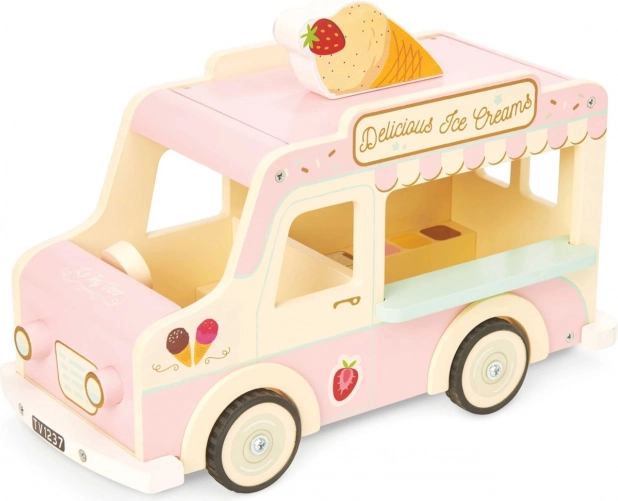 Le Toy Van camion de glace en bois