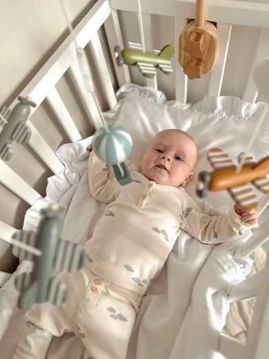 Mouvement doux pour apaiser bébé