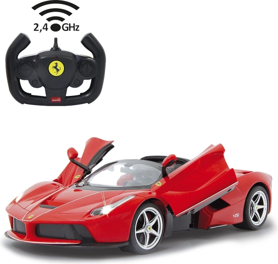 Voiture RC Jamara Ferrari LaFerrari Aperta 1:14 2,4 GHz rouge avec fonction drift