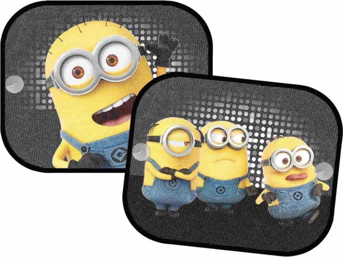 Pare-soleil de voiture Minions, 2 pièces
