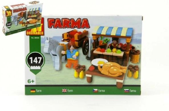 Jeu de construction DROMADER Ferme 147 pièces
