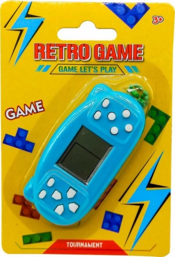 Mini console de jeux QUIZY porte-clés avec 23 jeux