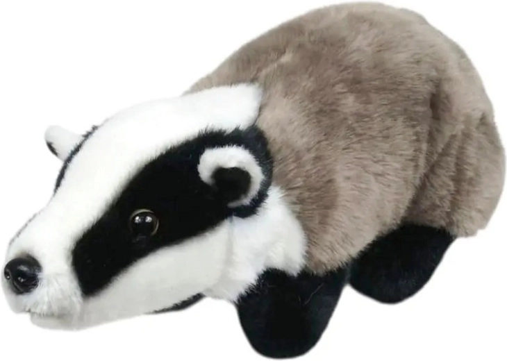 Blaireau en peluche 30 cm