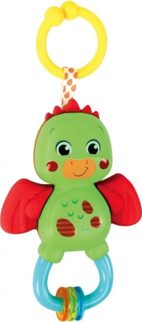 Hochet interactif petit dragon