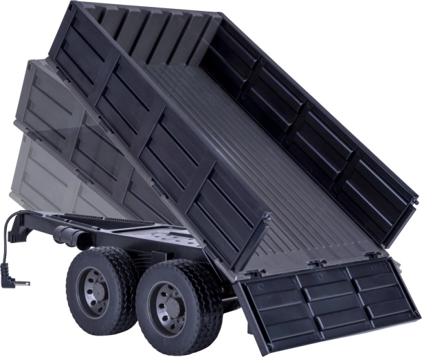 Basculement commandé depuis le tracteur