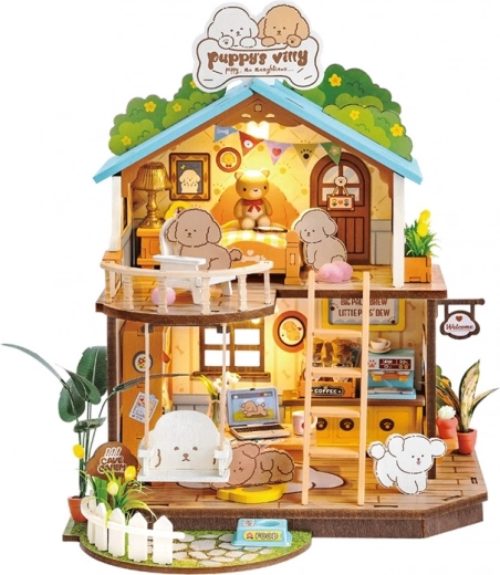 Miniature de maisonnette Maison pour chiots