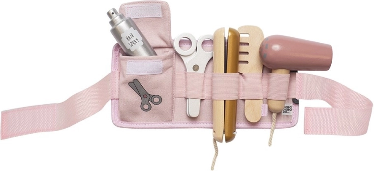 Jabadabado set de coiffure avec ceinture pour petits stylistes