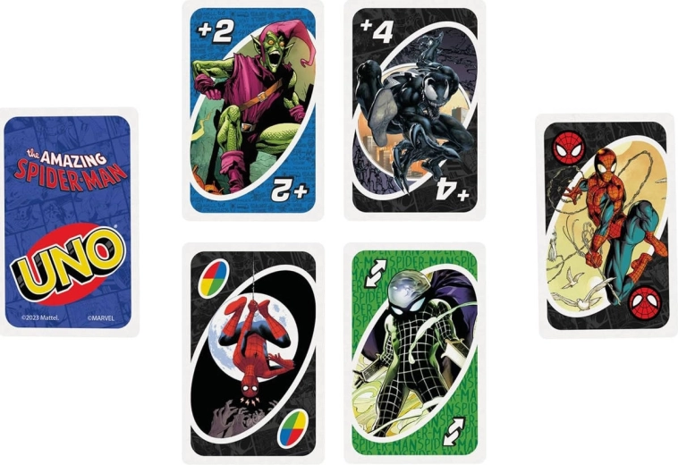 Cartes spéciales et règle Balancement de Spider-Man