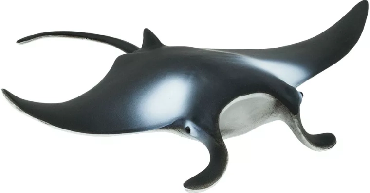 Figurine de raie manta géante Safari Ltd. - 1 pièce
