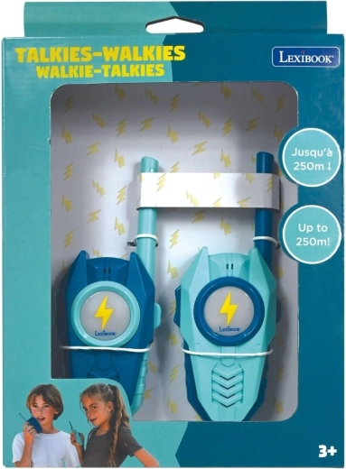Lexibook talkies-walkies pour enfants avec portée de 250 m
