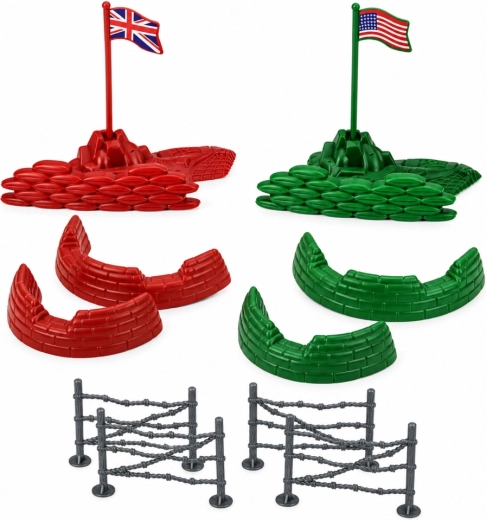Accessoires de terrain pour une scène réaliste