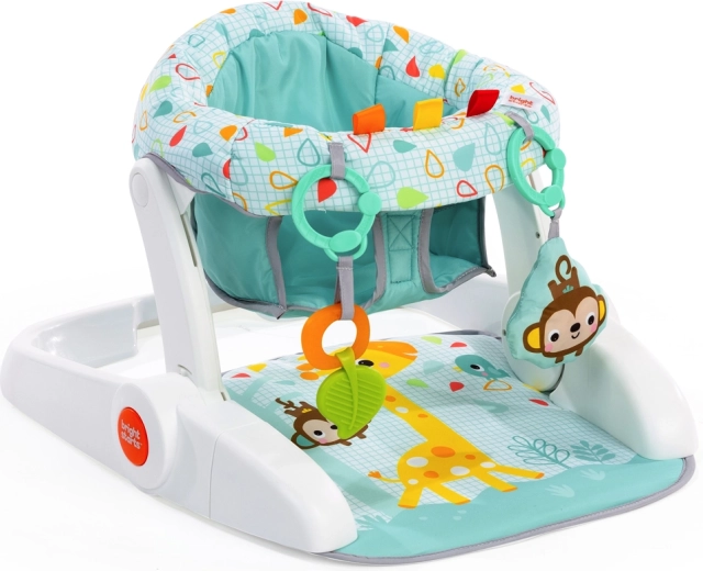 Bright Starts fauteuil d’apprentissage Learn-to-Sit avec jouets, dès 4 mois
