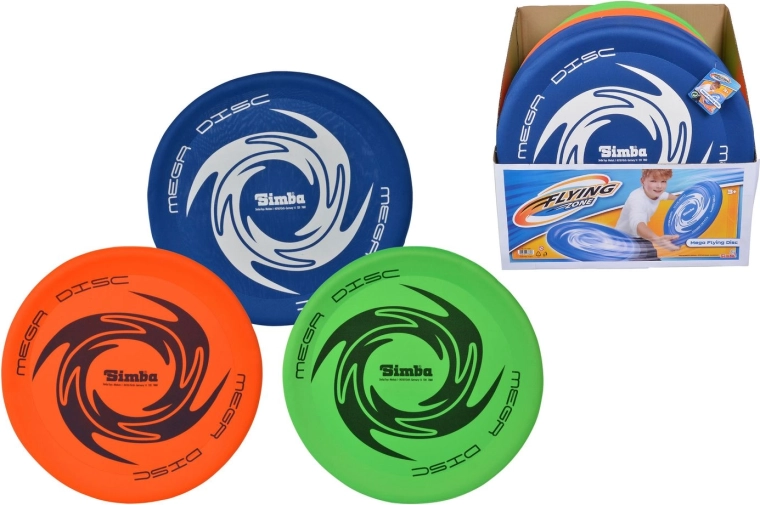 Méga disque volant en textile 44 cm (3 variantes) - 1 pièce