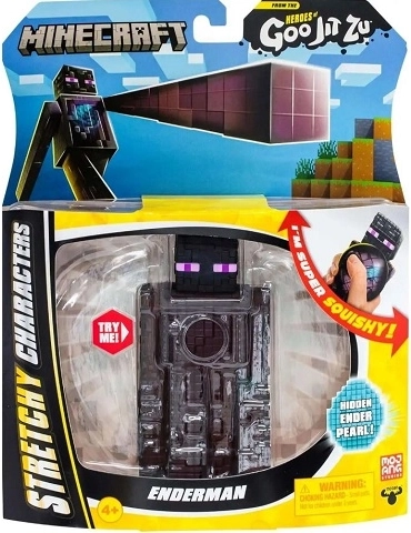 Goo Jit Zu Minecraft Enderman – figurine extensible