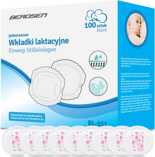 Coussinets d’allaitement Berdsen ultra absorbants pour mamans allaitantes