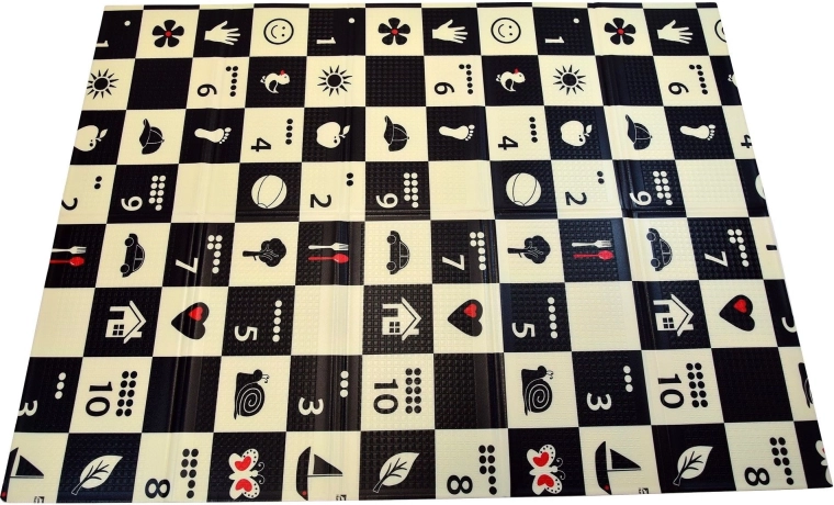 Apprentissage des chiffres avec des points faciles à lire