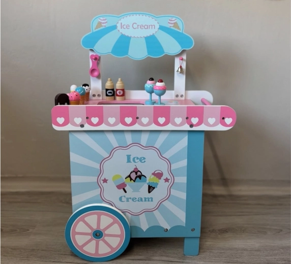 Glacierie mobile sur roues
