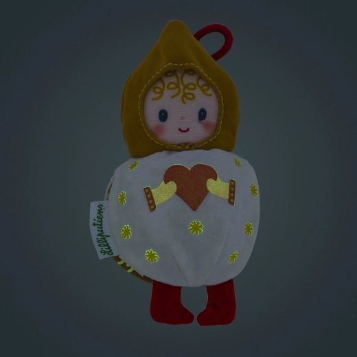 Décoration peluche de Noël elfe blanche Mimmi Lilliputiens