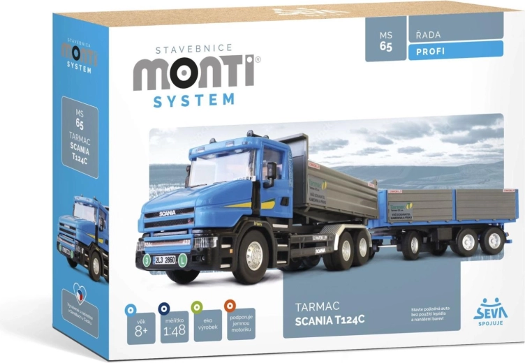 Maquette à construire Monti System 65 Scania Tarmac