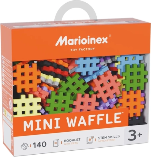 140 mini pièces waffle pour des combinaisons infinies